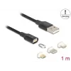 Cabo USB DeLOCK 88165 1 m USB A preto