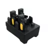Carregador de bateria Zebra CRD-RS51-4SCHG-01 para leitor de códigos de barras, DC