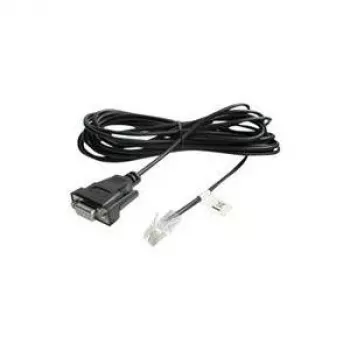 Cabo de sinal APC AP940-1525A, 4,57 m, DB9 para RJ45, ficha macho/conector fêmea, preto