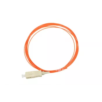 Pigtail SC/UPC Cabo Multimodo Extralink OM2 50 µm 900 µm 2 m FTTH laranja