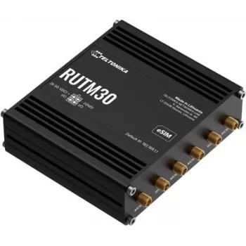 Router móvel 5G TELTONIKA RUTM30 — instalações móveis e fixas com Wi-Fi