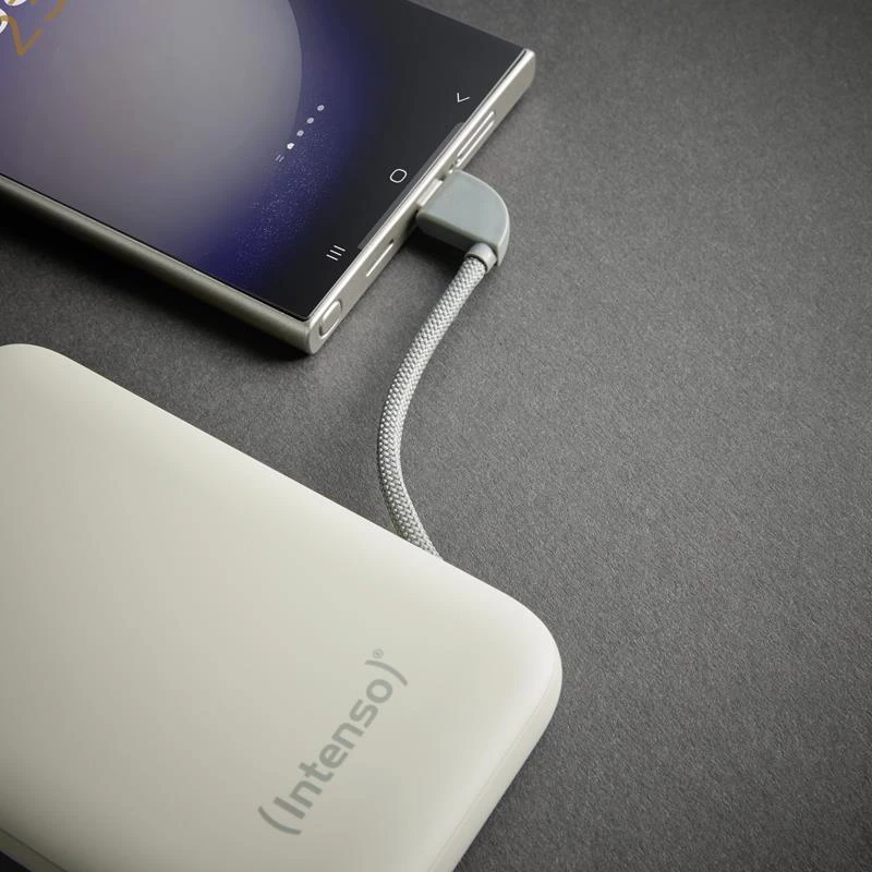 Bateria externa USB 10000MAH/BEIGE S10000 7333031 Intenso