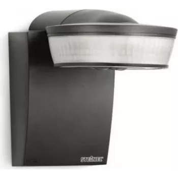 Detetor de movimento Steinel SensIQ SW EVO preto IP54 deteção de 180°