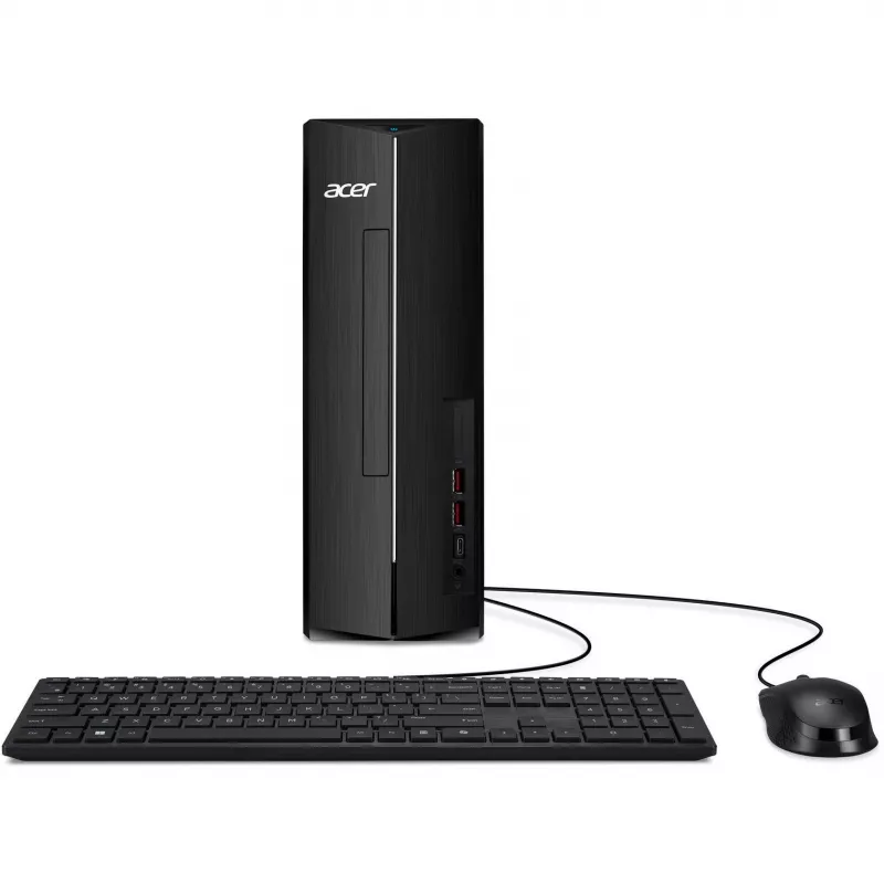 PC de secretária Acer Aspire XC-1860 — Intel Core Ultra 5 225, 16 GB DDR5, 1 TB SSD, Windows 11 Home, Preto