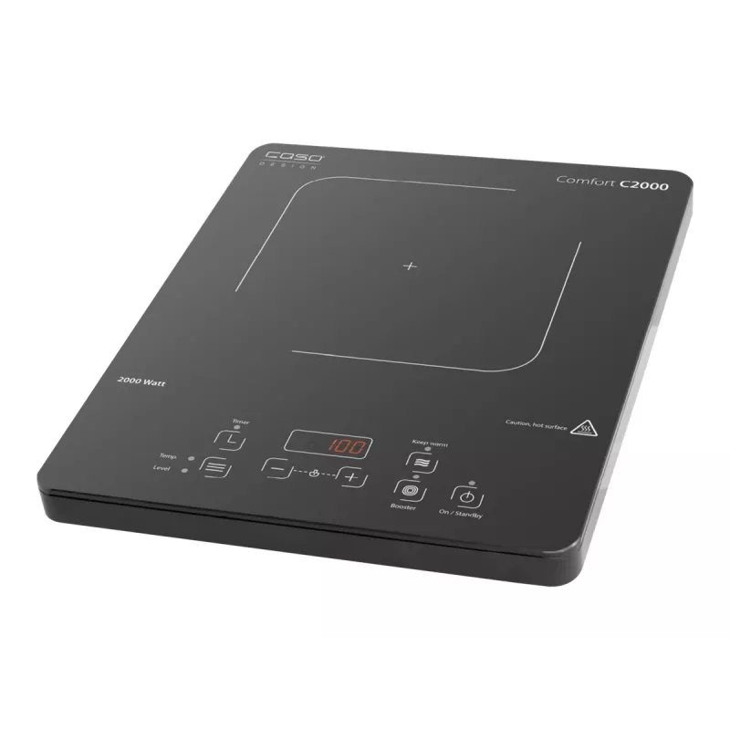 Caso | Placa de cozinha autónoma | Comfort C2000 | Número de zonas de cozedura 1 | Sensor | preto | Indução