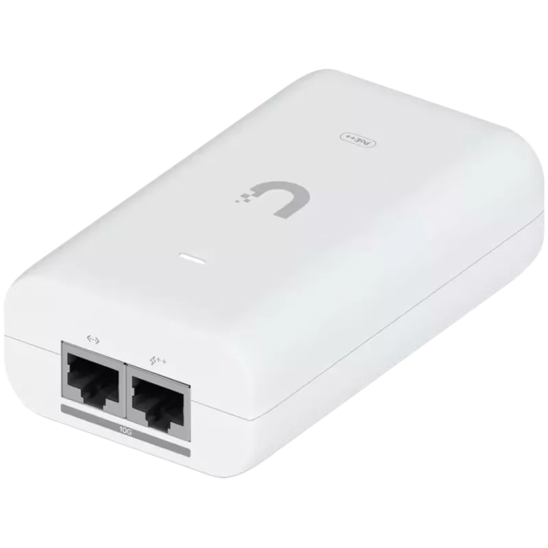 Ubiquiti UniFi UACC-PoE++-10G-EU adaptador 10G PoE++ (60W), pode alimentar dispositivos UniFi PoE++, reduzir a dependência da alimentação do switch PoE e fornecer uma ligação LAN Multi-Gigabit