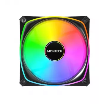 Ventoinha para caixa MONTECH AX120 PRO preto 120mm ARGB