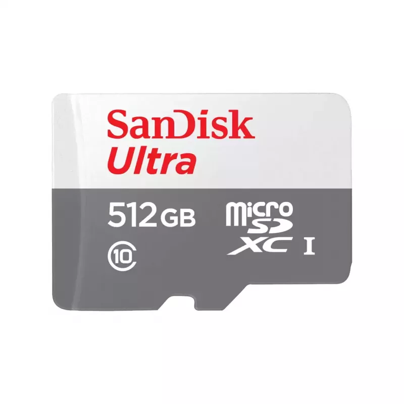 MicroSDXC SanDisk Ultra 512GB UHS-I Classe 10 SDSQUNR-512G-GN3MN