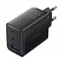 Vention FERB0-EU carregador de parede 65 W, 3 portas USB, preto