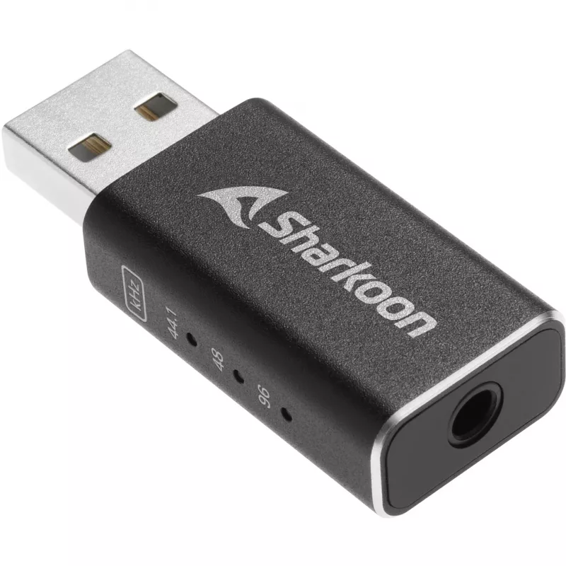Sharkoon Gaming DAC Pro S V3 Placa de som externa, preto