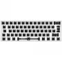 Sharkoon Skiller SGK50 S4 Barebone Teclado Gaming USB branco