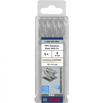 Broca helicoidal HSS Cobalt Bosch 2608585894