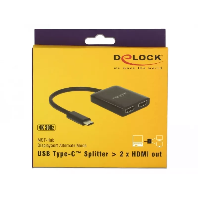 Splitter de vídeo DeLOCK 87719