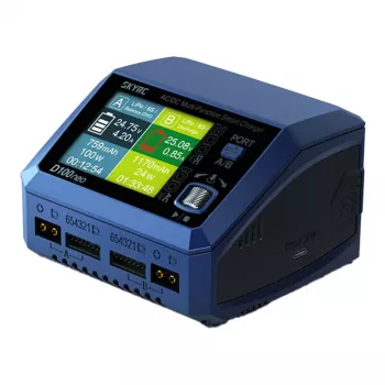 Carregador SKYRC D100neo 100W Dual Channel — SKYRC SK-100199-01