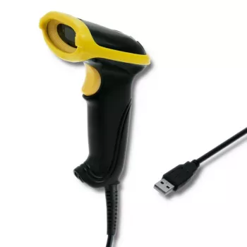 Leitor de códigos de barras de mão Qoltec 50860