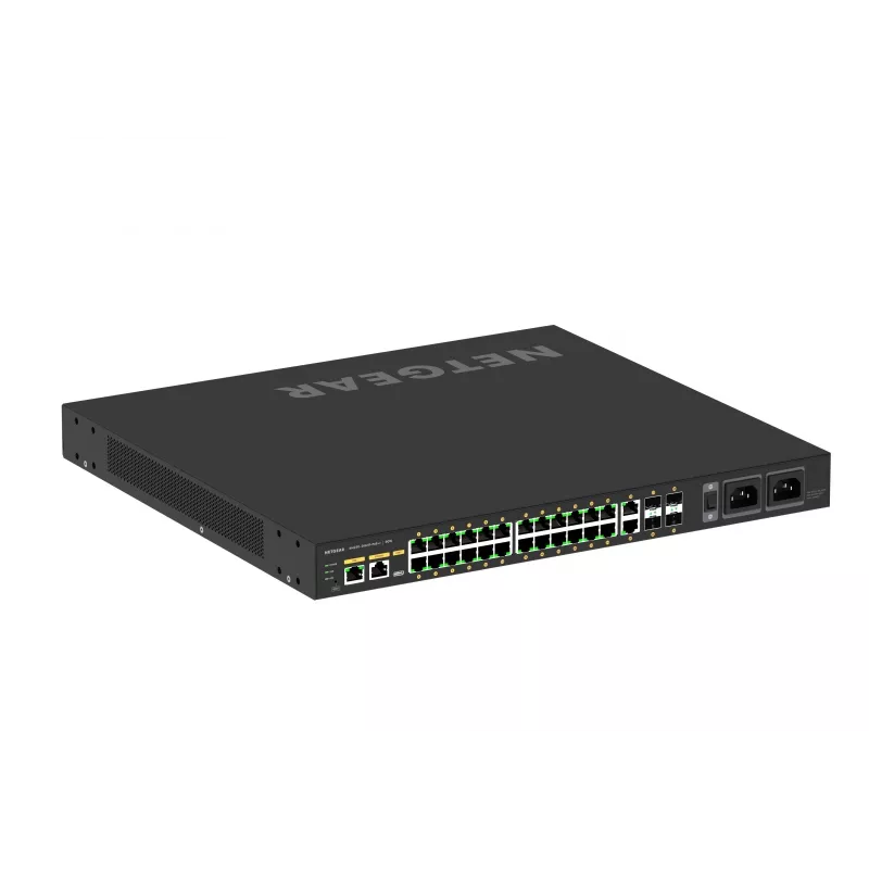 NETGEAR GSM4230UP Gerido L2/L3 Gigabit Ethernet (10/100/1000) Power over Ethernet (PoE) 1U preto