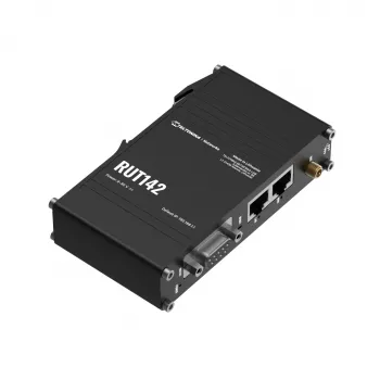 Router industrial Teltonika RUT142 WiFi 4, RS232, 2x RJ45 100Mb/s, IP30