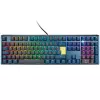 Teclado gaming Ducky One 3 Daybreak RGB USB alemão preto azul verde