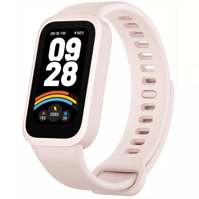 Xiaomi Smart Band 9 Active BHR9917GL pulseira de atividade, TFT de 1,47 polegadas (3,73 cm), Bluetooth 5.3, 5 ATM, rosa