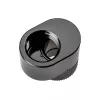 Conector angular offset 7mm XSPC G1/4 em cromado preto da XSPC