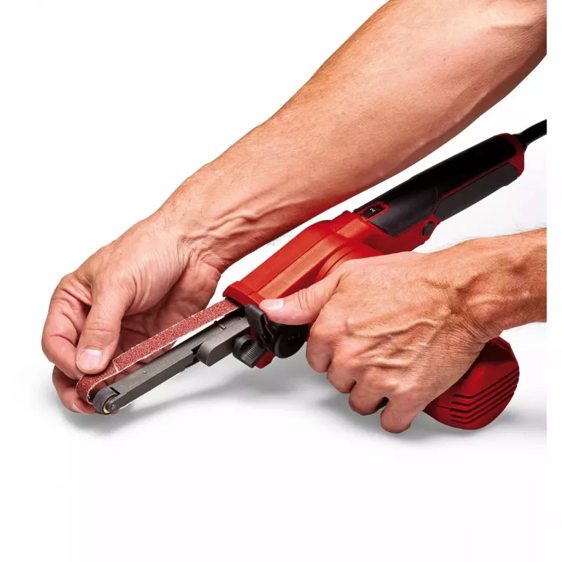 Lixadeira de cinta elétrica EINHELL TC-BF 500 E 500 W, cinta 13 x 457 mm
