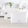 Huawei B311-221 router sem fios 4G LTE, LTE Cat.4 150/50 Mbps, Wi-Fi, 1x Gigabit Ethernet, 1x POTS, branco