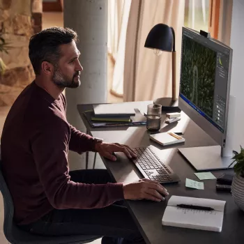 HP EliteOne 870 G9 All-in-One PC A0YY9EA [68,6cm (27) Ecrã tátil QHD, Intel i5-14500, 16GB RAM, 512GB SSD, Windows 11 Pro]