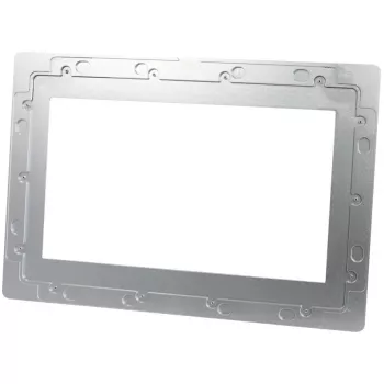Moldura para tablet ALLNET ALLTCOVER14WSV1 — moldura frontal prateada, peso 483 g