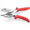 Knipex 94 35 215 Tesoura de esquadria para perfis de plástico e borracha, 215 mm
