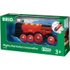 Comboio a bateria BRIO 33592 preto/vermelho