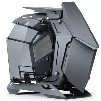 Jonsbo MOD3 Mini Micro-ATX Tower Showcase Tempered Glass - cinzento - Torre