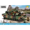 Conjunto de construção Cobi M1A2 SEPV3 Abrams modelo com 1.065 blocos