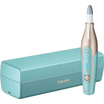 Beurer conjunto de manicura e pedicura MP 84 turquesa dourado (570.02)