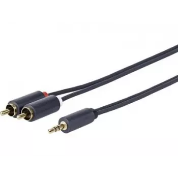 Cabo de Áudio Vivolink PROMJRCA5 5 m 3,5 mm 2 x RCA Preto
