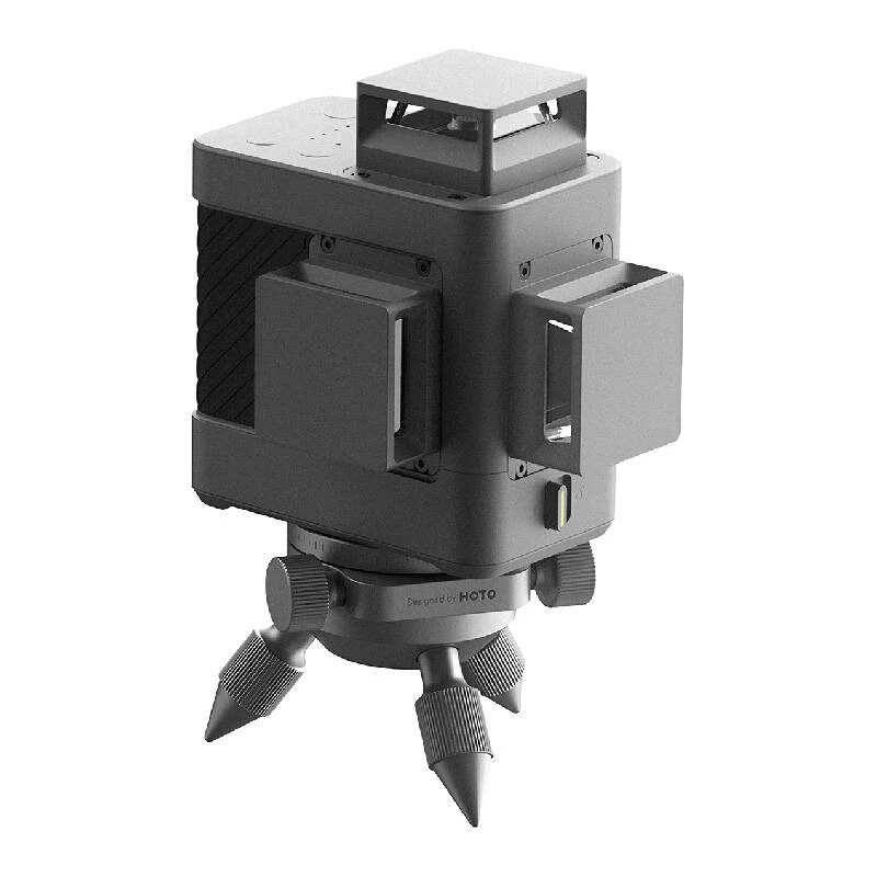 Laser de linhas cruzadas verde HOTO QWFGJ002 — alcance máx. 30 m, ferramenta de alinhamento interior