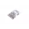 Ficha RJ45 blindada cat.6 universal rígido/flexível 8P8C 100 unid.