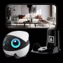 Robô Wi‑Fi Enabot EBO Air2 Plus — bateria de 5000 mAh, 111 mm de altura, companheiro para animais de estimação e robô de vigilância para interior