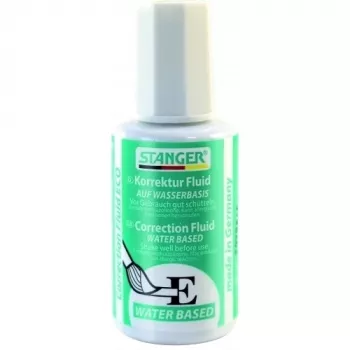 Corretor líquido Stanger Classic 18 ml, corretor líquido para papel