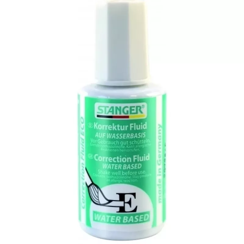 Corretor líquido Stanger Classic 18 ml, corretor líquido para papel