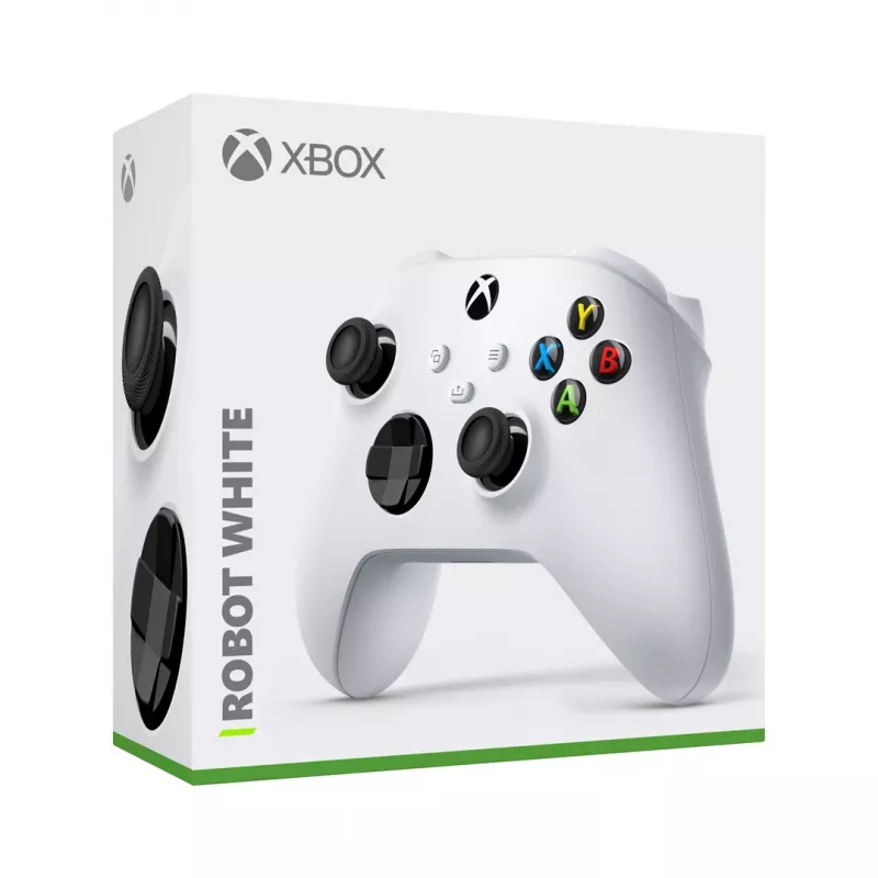 Comando sem fios Microsoft Xbox - Game Pad - sem fios - Bluetooth - robot white - para PC, Microsoft Xbox Series X, Microsoft Xbox Series S, Micros