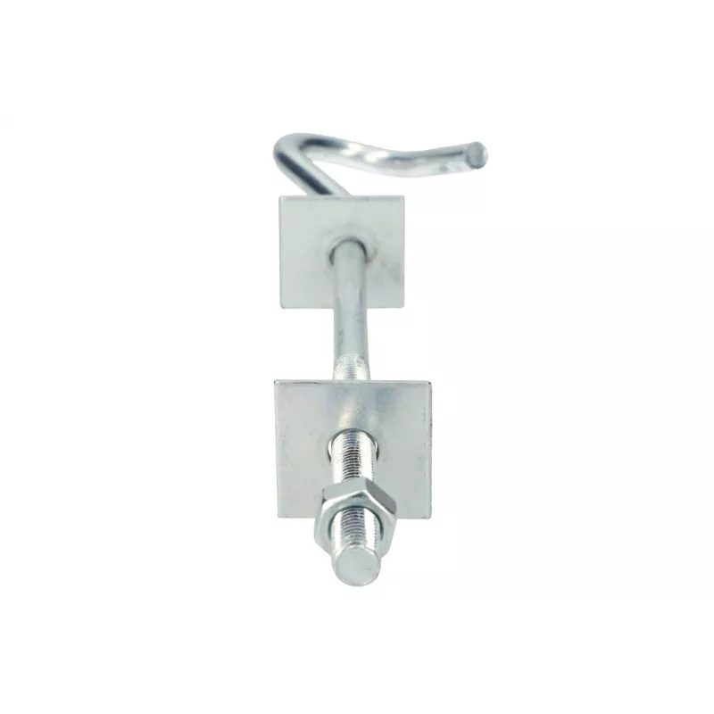 Gancho para cabo Extralink Hook para abraçadeira de suspensão 12/230mm M12 prateado