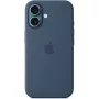 Apple MYY23ZM/A capa de silicone com MagSafe para iPhone 16, azul denim