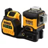 Nível laser DeWalt DCE089D1G18-QW raio verde autonivelante 360° com compatibilidade com recetor