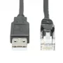 Adaptador de cabo Tripp Lite U009-015-RJ45-X RJ-45 USB 2.0 Type-A Preto (U009-015-RJ45-X)