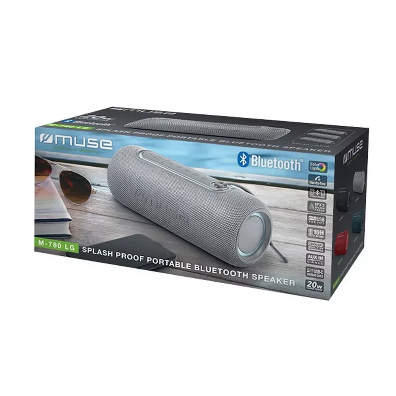 Muse M-780 LG Altifalante sem fios, Prateado