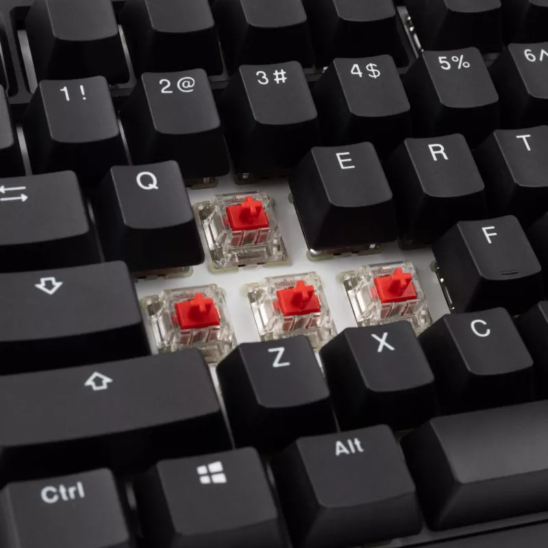 Teclado Gaming Ducky Tinker 75 USB Inglês Americano Preto