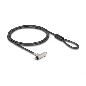 Cadeado para portátil Navilock com chave para HP Nano Slot 1.80 m preto (20678)