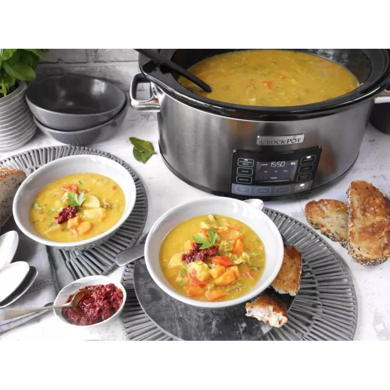 Crock-Pot Panela de cozedura lenta CSC066X 5,6 L