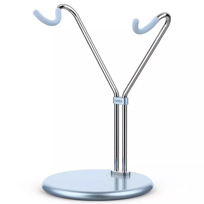 Suporte para auscultadores SODI AirPods Max SAM-300 azul para auscultadores over-ear