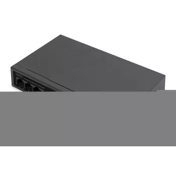 Digitus Switch de rede Fast Ethernet PoE de 8 portas, desktop, não gerido, 60 W, af/at